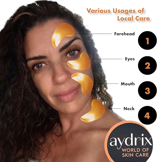 24K Gold Under Eye Mask Treatment - Corrects Puffy Eyes, Dark Circles - Reduces Wrinkles, Fine Lines and Hydrates Your Skin - 15 Golden Eye Mask Pairs-Velvo Beauty