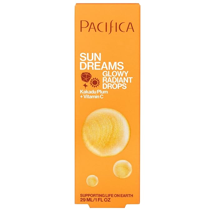 Pacifica Sunset Glow Drops – Face Bronzer - Vitamin C Face Bronzing Makeup for Instant Sun-Kissed Glowing Illuminator & Hydrating Skin Tint | Buildable Highlighter Drops Vegan Dermatologist Tested-Velvo Beauty