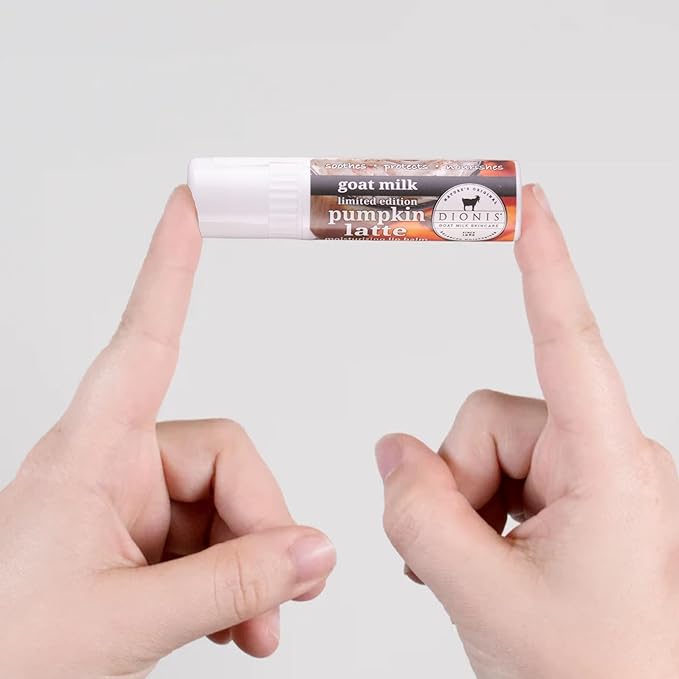 Dionis Goat Butter Overnight Lip Mask & Lip Balm Kit - Goat Milk, Jojoba & Moringa Oils Moisturize & Repair Chapped Lips Overnight while Lip Balm Keeps Moisture Locked In All Day, Pumpkin-Velvo Beauty