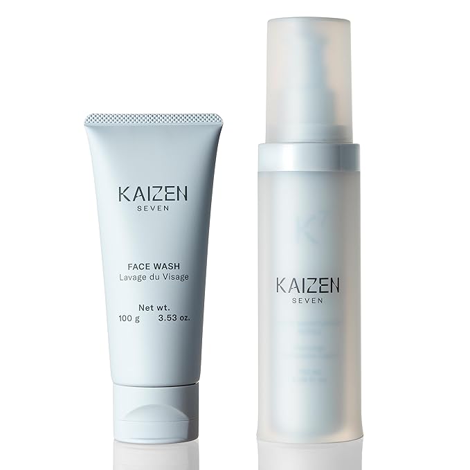 2-Step Set for Men | Made in Japan | Face Wash 100ML and Light Moisturizer 120ML-Velvo Beauty