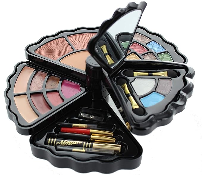 BR Makeup set - Eyeshadows, blush, lip gloss, mascara and more-Velvo Beauty