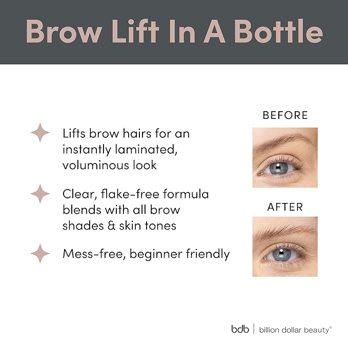 bdb Brow Lift - Instantly Laminated, Volumizing, and All-Day Hold-Velvo Beauty