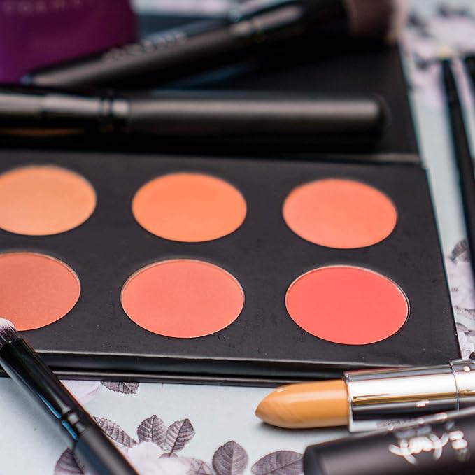 SHANY Shimmer & Matte Warm-Toned Blush Palette - Layer 6 - Refill for the 6 Layer Mini Masterpiece Collection Makeup Set-Velvo Beauty
