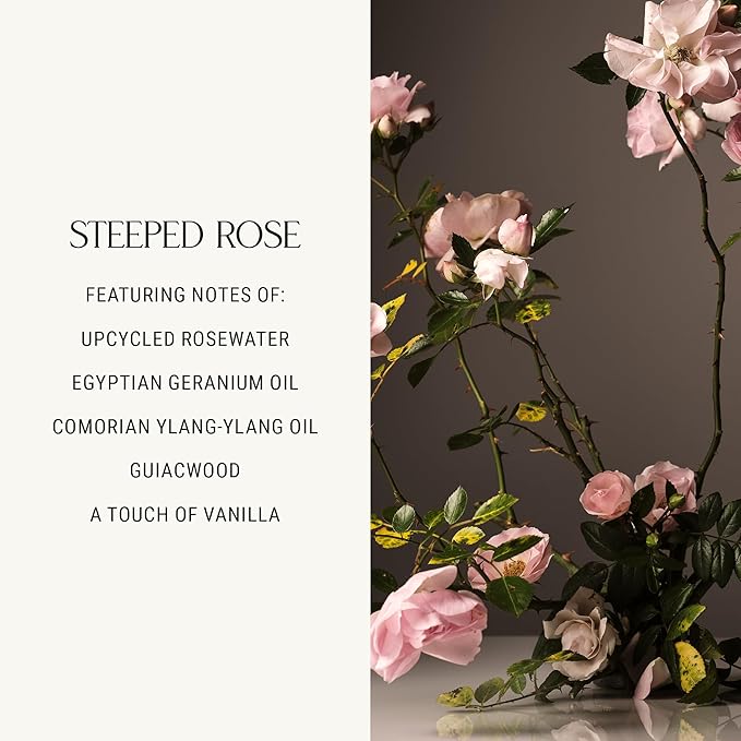 Homecourt Hand Wash, Gently Cleanses & Hydrates, Removes Dirt & Debris Without Irritating Skin, Clean Formula, Steeped Rose, 12 fl oz-Velvo Beauty