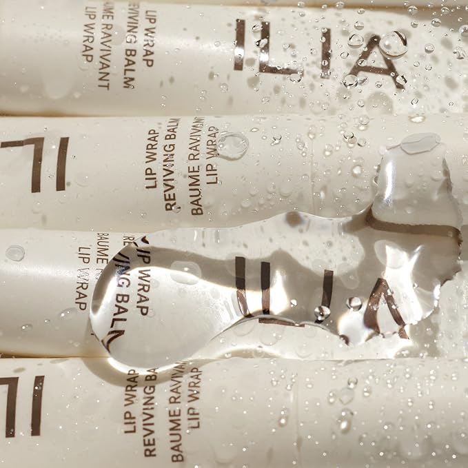ILIA - Lip Wrap Reviving Balm | Non-Toxic, Vegan, Cruelty-Free, Plumping Moisturizer with Long Lasting Hydration (Lucid, 0.23 fl oz | 7 ml)-Velvo Beauty