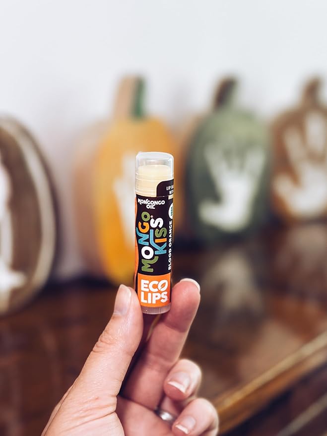 Mongo Kiss USDA Organic Lip Balm Set 8-pack (0.15 oz. each) with Mongongo Oil & Cocoa Butter to Moisturize Chapped Lips | Made in USA by Eco Lips (Variety)-Velvo Beauty