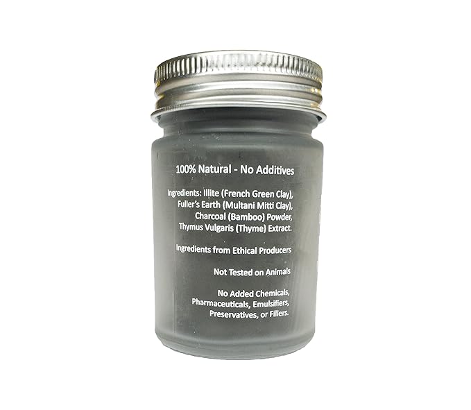 100% Natural Acne Prone Skin Clay Mask 60g All Clay & No Water-Velvo Beauty