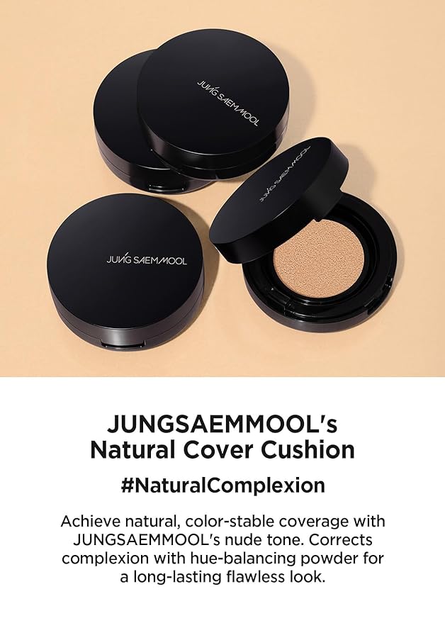 [JUNGSAEMMOOL OFFICIAL] Essential Skin Nuder Cushion Mini (08 Medium Deep) | SPF50 Broad Spectrum-Velvo Beauty