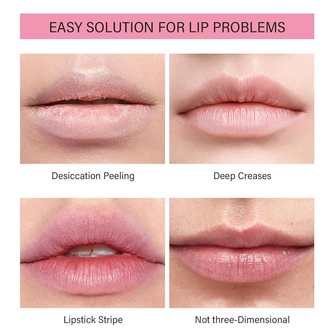 Lip Glowy Balm,Hydrating Moisturizing Lip Balm for Dry Cracked Lips,Sheer Tint Color,Shiny Glossy,Long Lasting Lip Moisturizer Nourishing Lip Care Lip Repair Gel Peptide Lip Treatment ChapStick-04#-Velvo Beauty