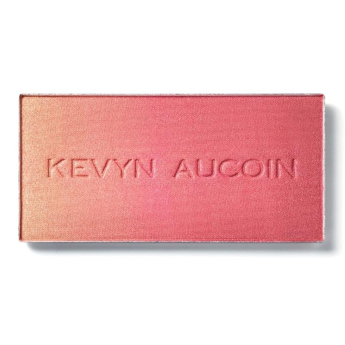 Kevyn Aucoin The Neo-Blush, Rose Cliff: Blush makeup compact. Trio palette of gradient colors. Blends pearl, satin & matte finishes for highlighting cheeks. Personalized looks. Natural to pop of color-Velvo Beauty