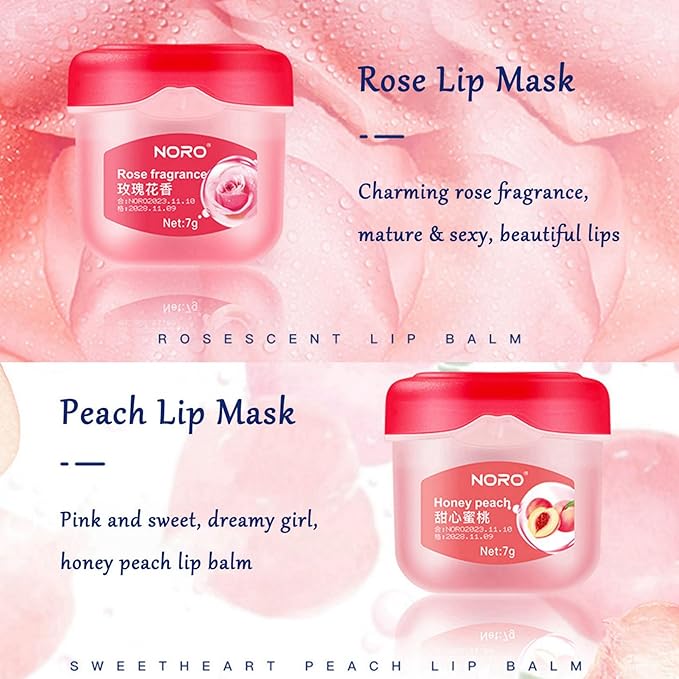 Lip Balm Hydrating, Lip Balm Lip Sleeping Mask, Lip Moisturizer For Lip Care, Lip Mask Overnight Nourishing Cracked Lips, Lip Care Products Birthday Gifts Set For Teens – 8pcs-Velvo Beauty