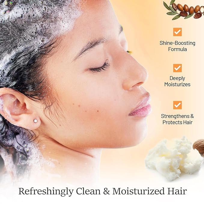 Herbishh Argan Hair Mask (150ml) + Argan Oil Shampoo & Conditioner (16.9 fl.oz Each) Hair Care Set – Deep Cleansing & Hydration, Ideal for Repairing Dry, Frizzy & Colored Hair – Sulfate & Paraben Free-Velvo Beauty