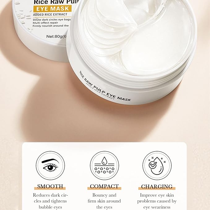 Under Eye Patches for Dark Circles, Puffiness and Eye Bags, Eye Mask,Wrinkle Treatment Anti-Aging Rejuvenating Moisturizing Skin Care 60PCS Collagen Eye Gel Pads Anti-Wrinkle Eye Patches-Velvo Beauty