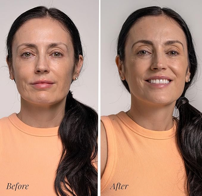 Jerome Alexander My Color Self Adjusting Full Coverage Foundation Makeup with Kabuki Brush (Medium)-Velvo Beauty