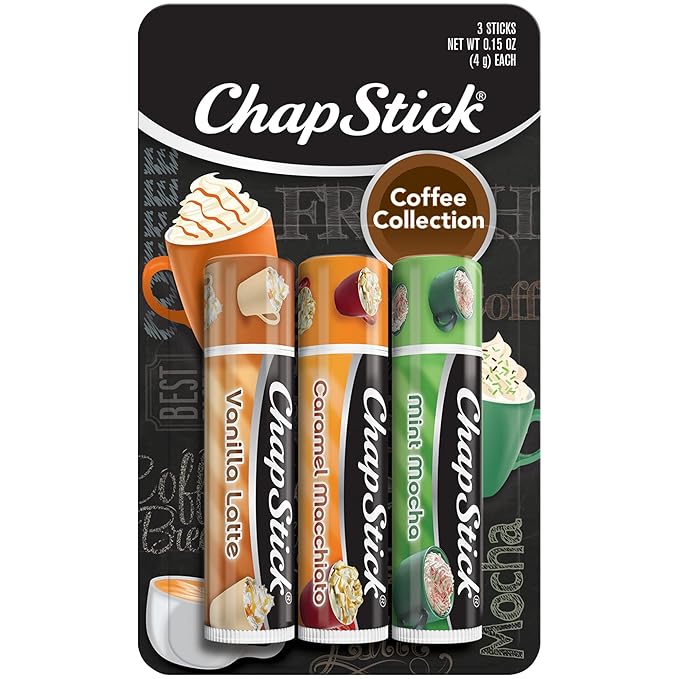 CHAPSTICK COFFEE COLLECTION, 3 STICKS-Velvo Beauty