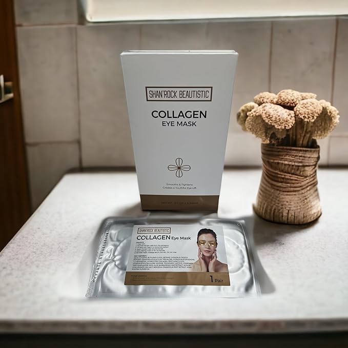 5pc Luxury Collagen Eye Mask/Anti-Wrinkle Hydrating Eye Mask/Anit-Aging Moisturizing Eye Mask-Velvo Beauty