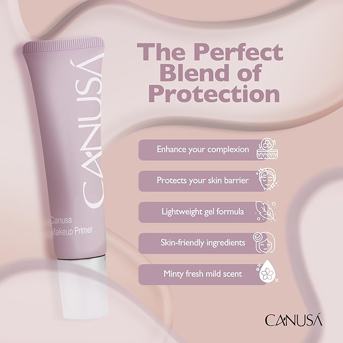 Clear Makeup Primer - Pore Minimizing & Mattifying,Long Lasting Base for Oily/Sensitive Skin - Clear Translucent Finish, Moisturizes & Primes -Cruelty Free US (1.02 Fl Oz / 30ml.)-Velvo Beauty