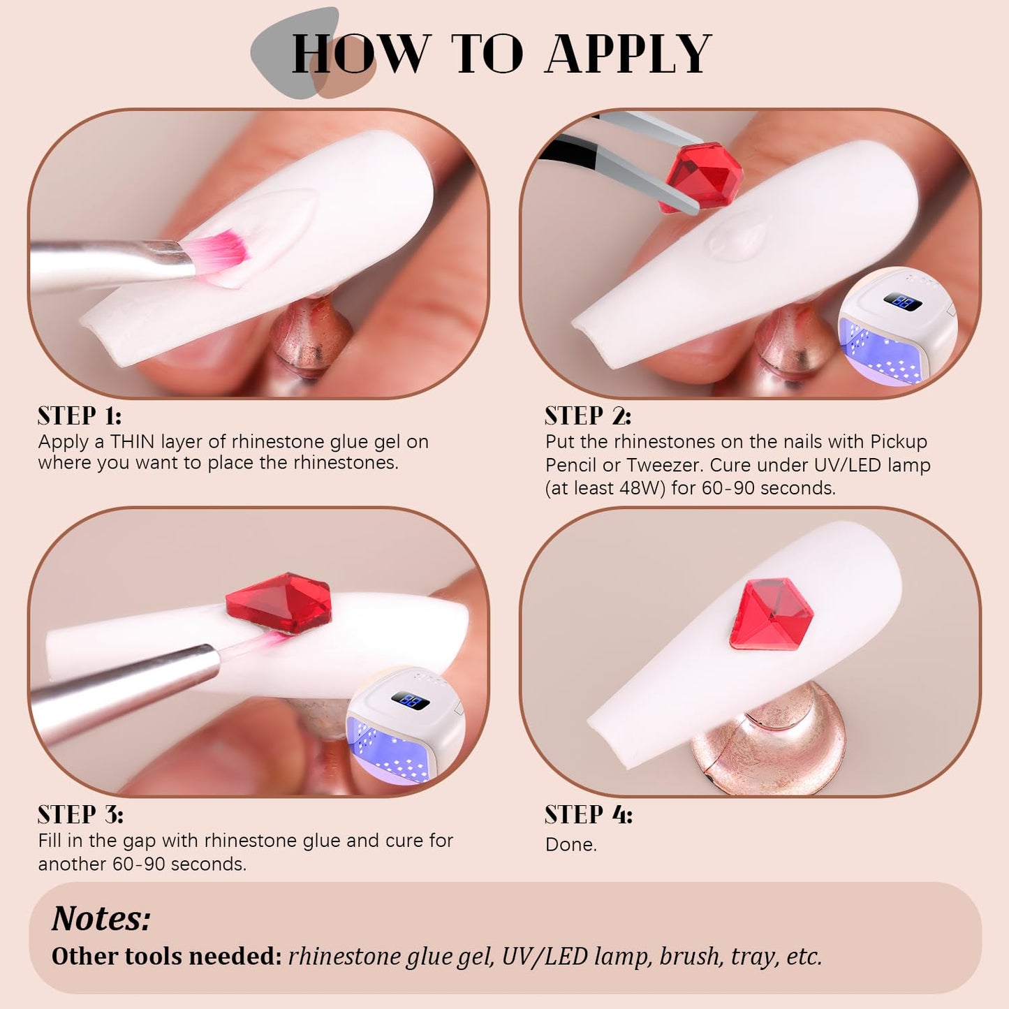 1680Pcs Red Glass Nail Rhinestones 180Pcs Multi Shapes Flatback Nail Gems + 1500Pcs 1.5-4mm Round Crystal, Manicure Nail Charms Diamond Gemstones for Acrylic Nails Decoration-Velvo Beauty