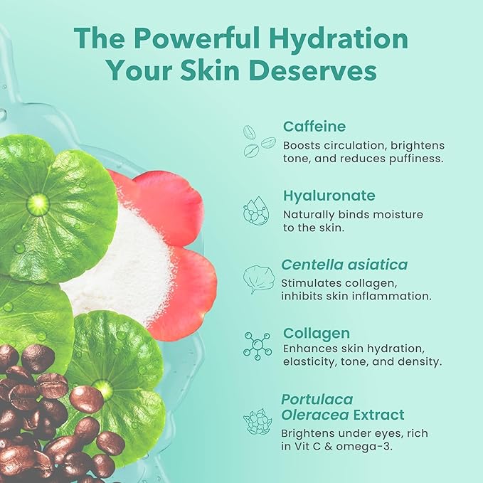 Patchology Under Eye Gel Patches – Natural Eye Masks for Puffy Eyes, Dark Circles & Eye Bags, Soothing Skincare Treatment for All Skin Types, Beauty & Personal Care Essentials (5 Pairs)-Velvo Beauty