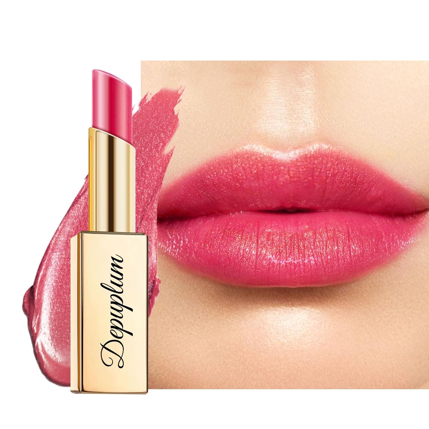 Berry Red Lipstick Moisturizing for Women Shimmer Tinted Lip Balm Cranberry Hydrating Nourishing Lip Gloss Vegan& Cruelty Free Lip Makeup, ZG119 My Love-Velvo Beauty