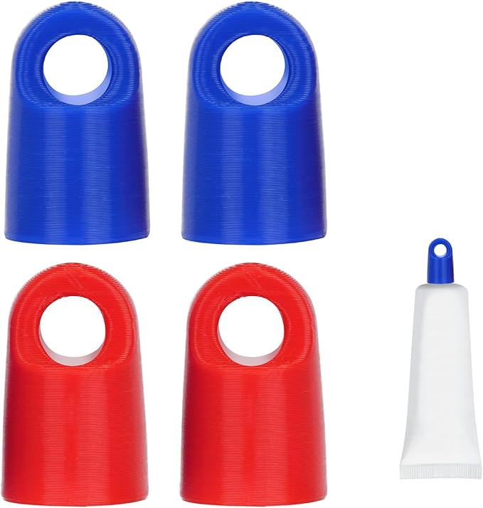 Keychain Cap For Aquaphor Healing Ointment 0.35 Ounce Tubes,4 Pack Portable Lid Cap Suitable For Travel And Outings-Velvo Beauty