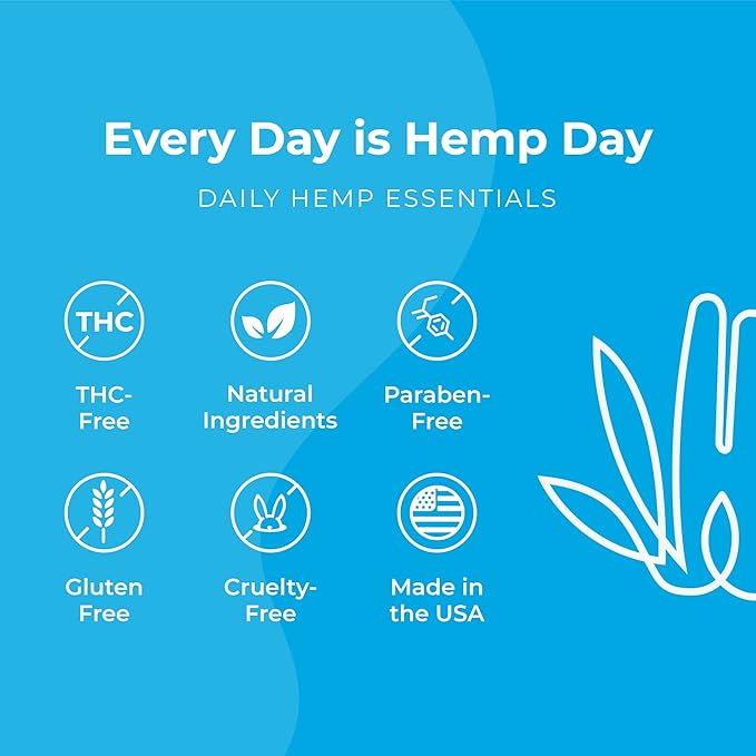 Organic Vanilla Hemp Lip Balm with Beeswax, Coconut Oil and Vitamin E - SPF 30 - by Hemp and Hand (1 Count (Pack of 4))-Velvo Beauty