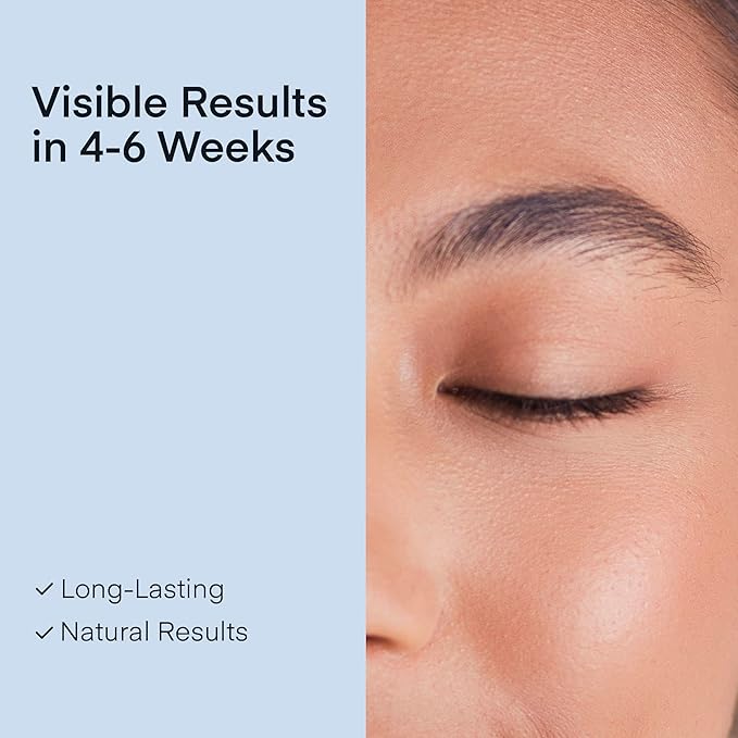 Eyebrow Growth Serum - Natural Eyebrow Serum and Enhancer for Thicker Brows and Grow Bows Faster, Longer, Fuller - 5mL-Velvo Beauty