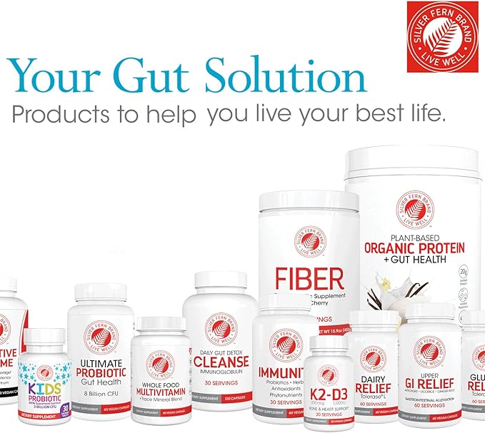 Silver Fern Brand Ultimate Clean-Up Kit - Mild Issues - Cleanse Capsules & Nano Scrub Liquid, I Kit, 30 Day Supply, No Gluten, No Dairy, Made in USA-Velvo Beauty