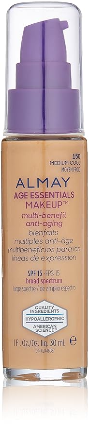 Almay Age Essentials Makeup, Medium Cool-Velvo Beauty