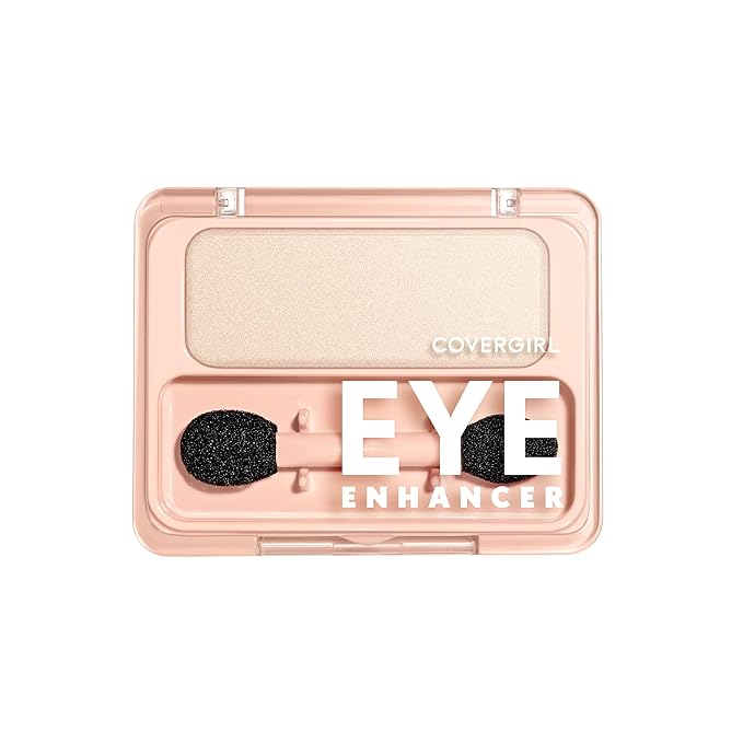 COVERGIRL - Eye Enhancers 1-Kit Eyeshadow, silky, sheer formula, double ended applicator, 100% Cruelty-free-Velvo Beauty