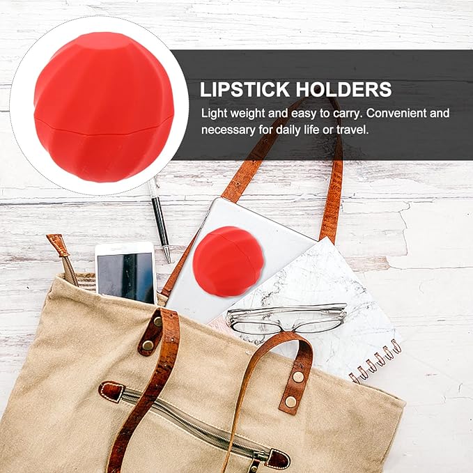 FRCOLOR Lip Balm Tubes Jar Lip Gloss 10Pcs Empty Lip Lip Balm Bottles Filling Lipstick Box Empty Lip Balm Sphere Containers Balm Sphere Containers Lip Balm Tube Refillable Lip Balm Containers-Velvo Beauty