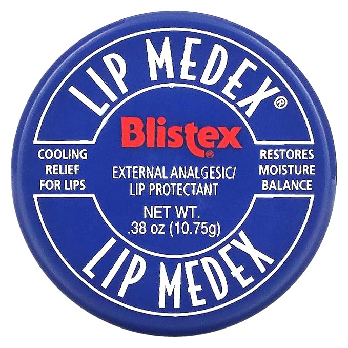 Blixtex Lip Medex Lip Protectant - Relieves Chapped and Sore Lips (2 Pack) (.25oz)-Velvo Beauty