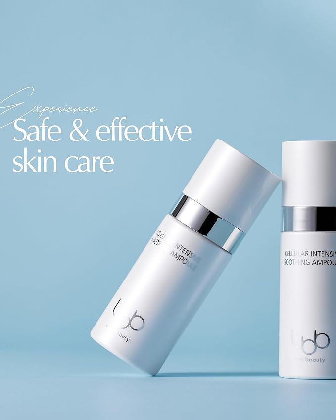 LBB Cellular Intensive Soothing Ampoule - Vegan Moisture Glow Calming Face Spray Serum - Skin Balancing, Radiance, Moisturizing - Tangerine Cellular Red Ginseng, Prebiotics 2.03 fl.oz.-Velvo Beauty