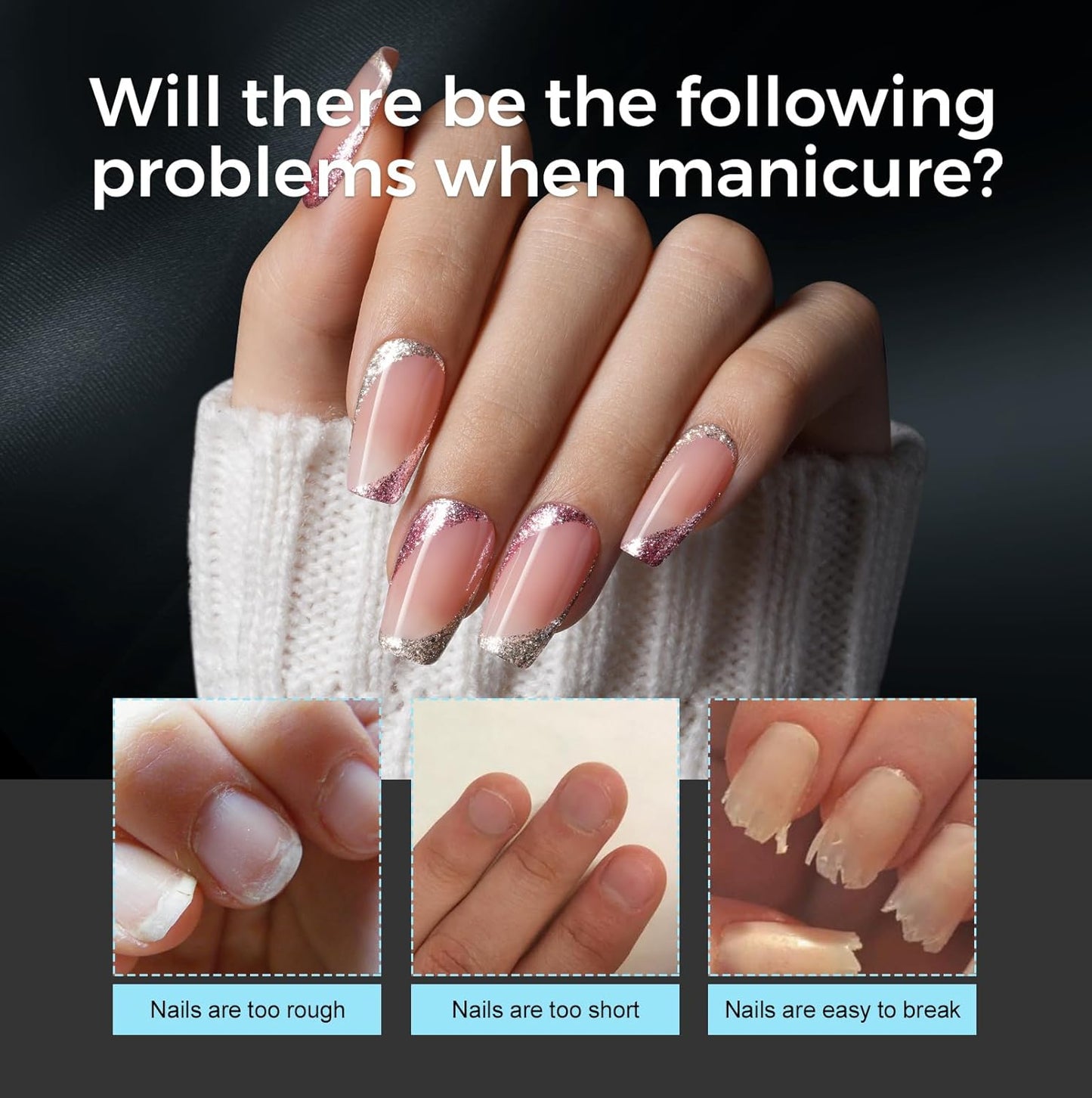 TOMICCA Medium Coffin Nail Tips Acrylic Nails 240Pcs Acrylic Nail Kit 15 Sizes Clear Nails Pre-shaped Gel Nail Tips for Nail Extensions Home DIY Salon-Velvo Beauty