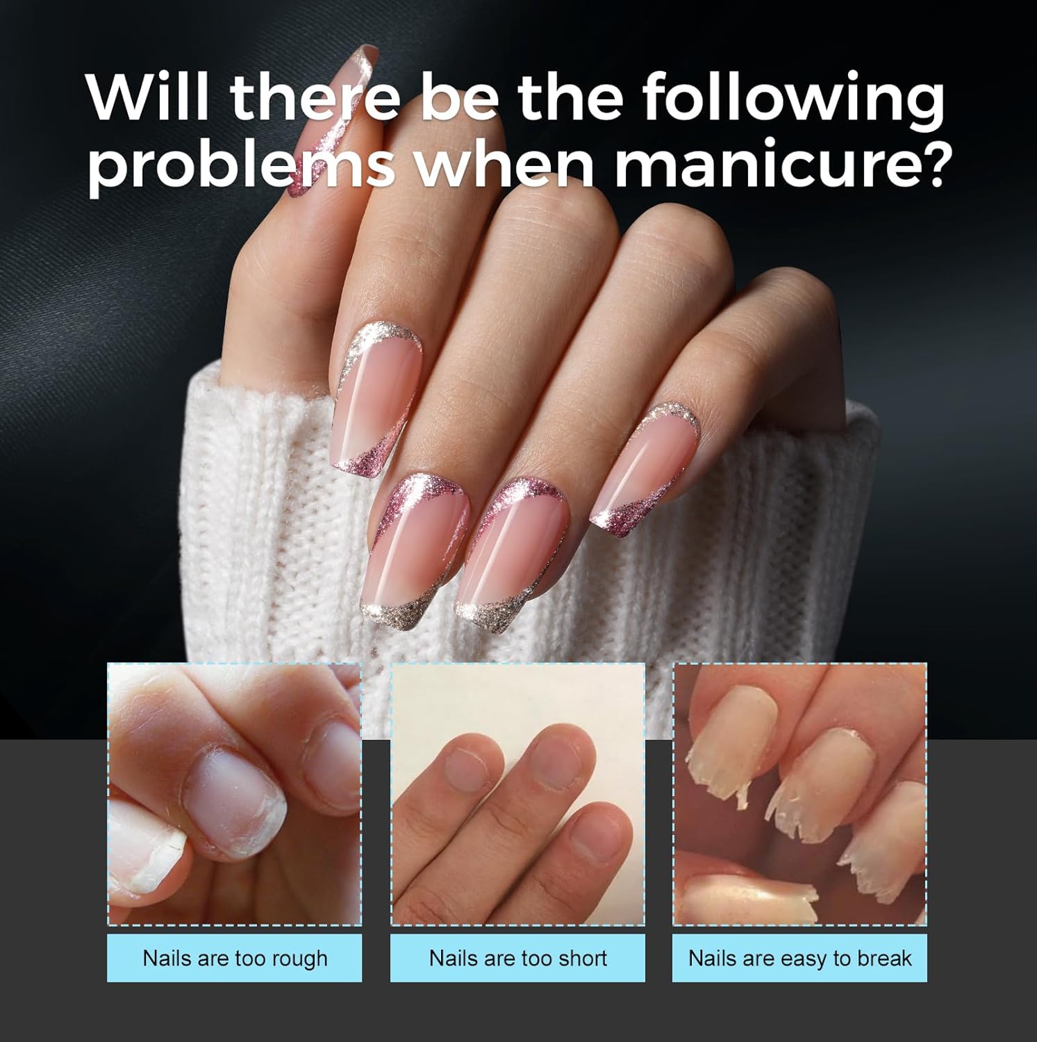 TOMICCA Medium Coffin Nail Tips Acrylic Nails 240Pcs Acrylic Nail Kit 15 Sizes Clear Nails Pre-shaped Gel Nail Tips for Nail Extensions Home DIY Salon-Velvo Beauty