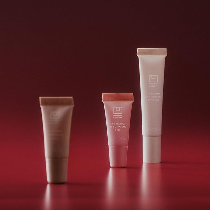 U Beauty The PLASMA Tinted Lip Compound - Anti-Aging & Anti-Wrinkle Lip Gloss, Hyaluronic Acid, Shea Butter & Peptides for Hydration & Plumping,Set - 15 mL-Velvo Beauty