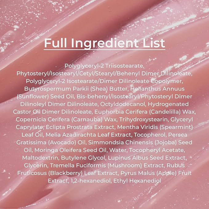 Natural Plumping Vitamin E Lip Mask, 0.46 Oz | Hydrating Lip Moisturizer For Soft, Smooth, Plump Lips, With Organic Shea Butter, Vegan Waxes, Collagen Boosters, Korean Skincare, Lip Gloss-Velvo Beauty