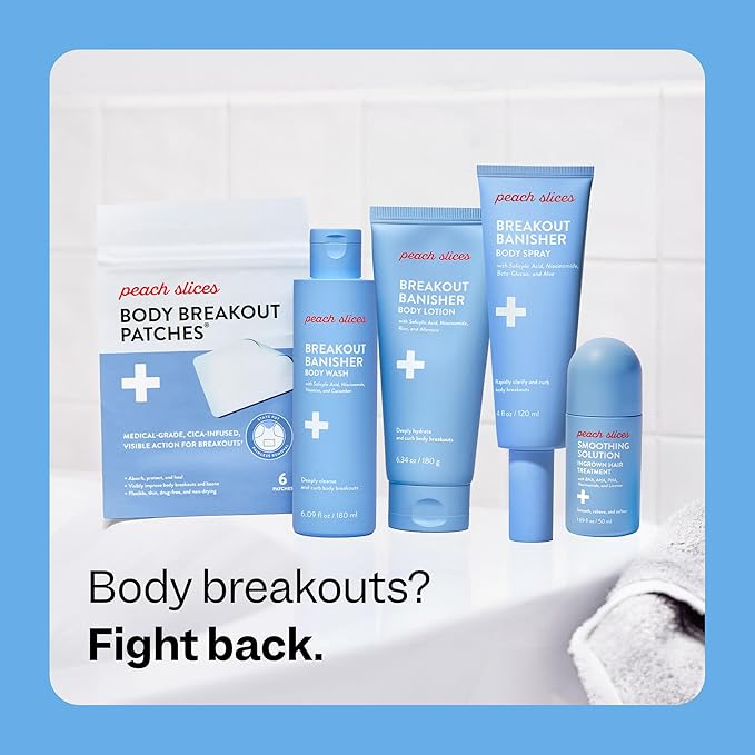 Peach Slices Body Breakout Patches-Velvo Beauty