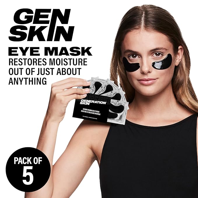 Eye Mask, Eye Masks for Dark Circles and Puffiness, Under Eye Mask with Hyaluronic Acid, Vegan and Cruelty-Free Under Eye Patches, Hyaluronic Acid Eye Masks, 5-Pack-Velvo Beauty