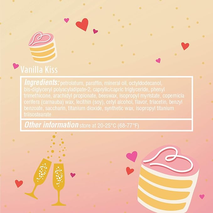 Chapstick Party Favor Lip Balm Gift Pack Toast to Love 10 Sticks 0.15 oz Each-Velvo Beauty