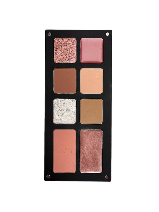 Multi-Effect Palette | All In One Palette | Bianca Makeup | Reusable Magnetic Palette | With Eyeshadows, Lipstick, and Blush | Find the effect you desire | Makeup Palette (Every Day)-Velvo Beauty