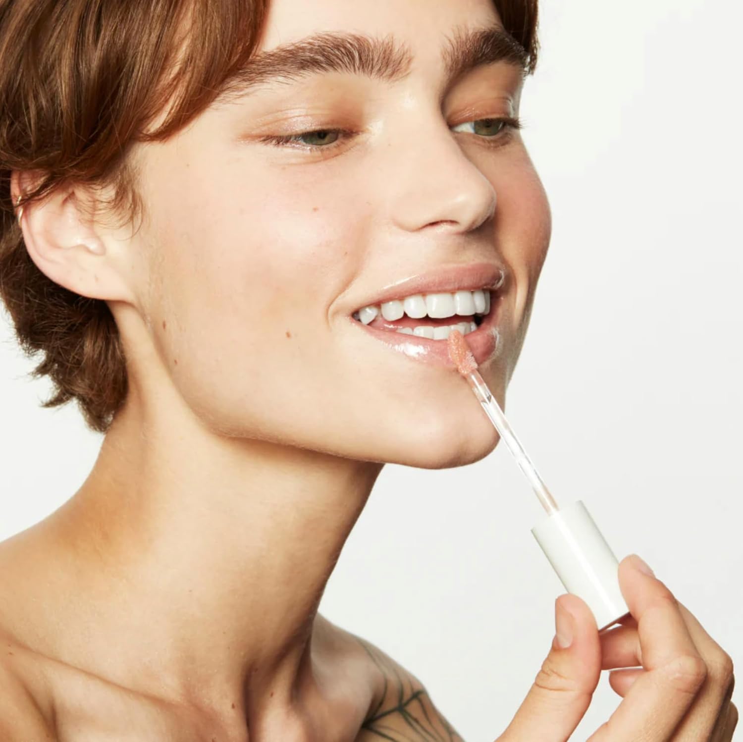 Jillian Dempsey Lip Gloss: Enhance, Hydrate & Smooth Lips with Firming & Plumping Benefits, Vegan, 12ml | Golden Pearl-Velvo Beauty