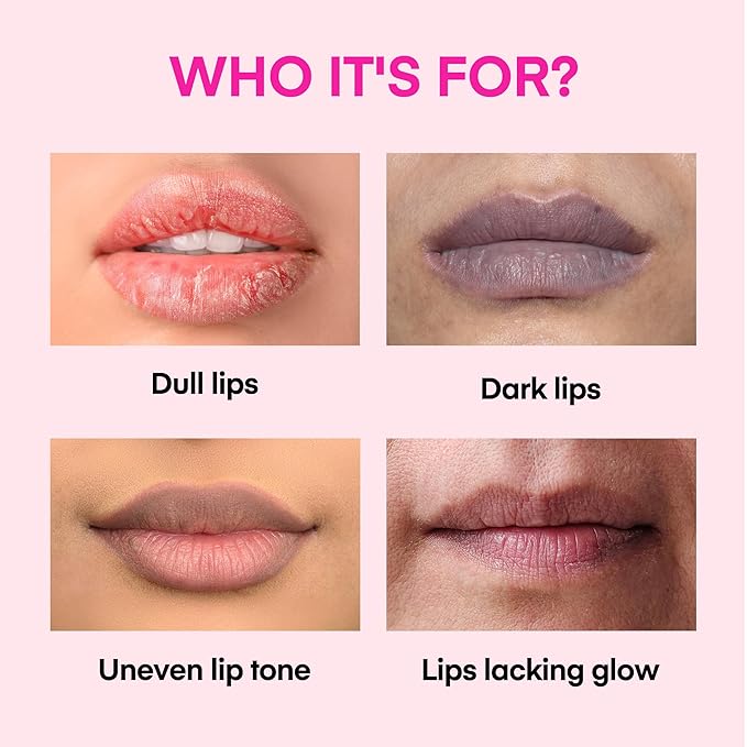 Lip Lightening for Dark Lips: for Smokers, Dry or Uneven-Toned Lips – Restores Natural Look & Moisture with VC, Lemon Peel & Licorice – Refreshing Mint Scent – 15 mL-Velvo Beauty