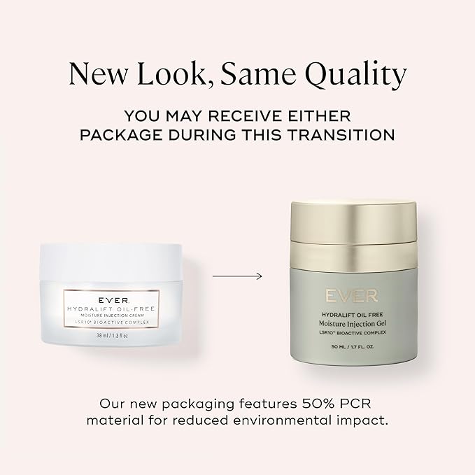 EVER Oil-Free Face Cream (Oily Skin)- Overnight Renewal Facial Lotion, Instant Face Lift Cream, Smooths Fine Lines, Restores Skin Elasticity, Packed with Hyaluronic Acid, Bakuchiol, and Peptides-Velvo Beauty