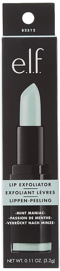 e.l.f. Lip Exfoliator, Mint Maniac, 0.11 oz. (82512)-Velvo Beauty