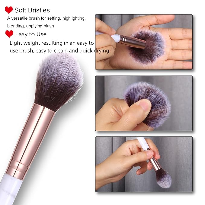 8 Colors Face Matte Blush Palette Shading Blusher with Brush - Buildable Facial Cheek Blusher Contour Bronzing Pressed Powder Makeup Pallet Women Gift Set (01 Matte)-Velvo Beauty