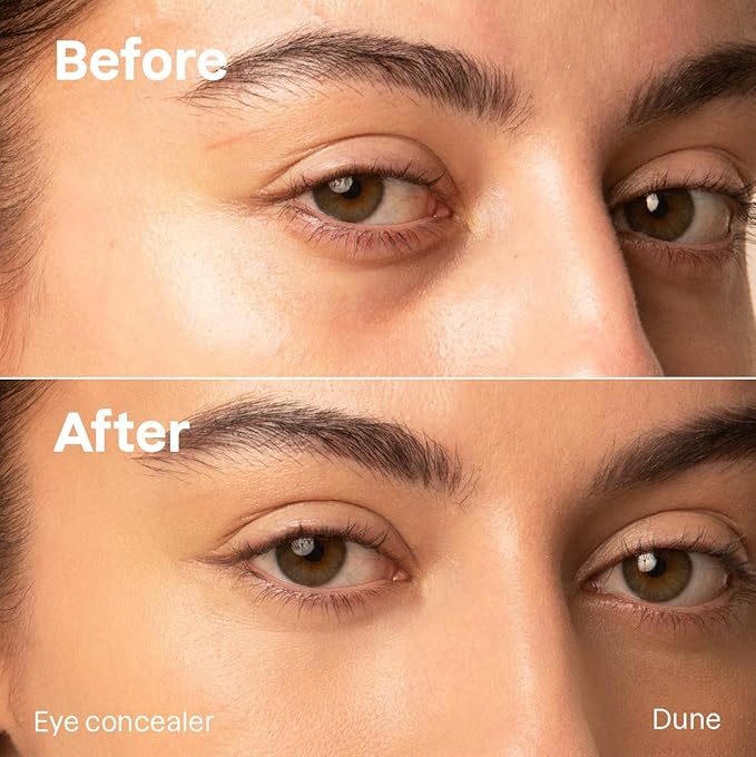 ATTITUDE Oceanly Light Coverage Under Eye Concealer Stick, Titanium Dioxide-Free, EWG Verified, Plastic-Free, Vegan & Cruelty-free Makeup, Dune, 0.2 Ounces-Velvo Beauty