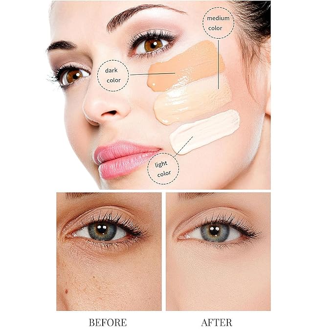 Flawless Matte Liquid Foundation Makeup, Vegan & Cruelty-Free, Liquid Oil-Free Foundation Face Makeup for Combination & Oily Skin, Longwear Medium-Full Coverage (01, 30ml)-Velvo Beauty