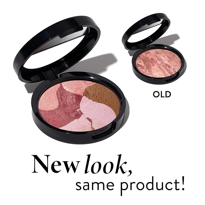 LAURA GELLER NEW YORK Baked Blush-n-Bronze Marbleized 2-in-1 Sculpting Bronzer Blush - Earthy Bronze - Contour Face with a Radiant Flush-Velvo Beauty