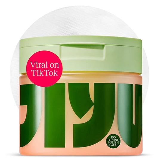 Toning Polish Pads - Korean Skincare for Dark Spots, Wrinkles & Dull Skin - Hydrating Facial Treatment with Snail Mucin, Niacinamide, Peptides & Centella - 100 Count-Velvo Beauty